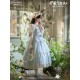 Urtto Lemon Sparkling Water Tiered Long JSK(Pre-Order/2 Colours/Full Payment Without Shipping)